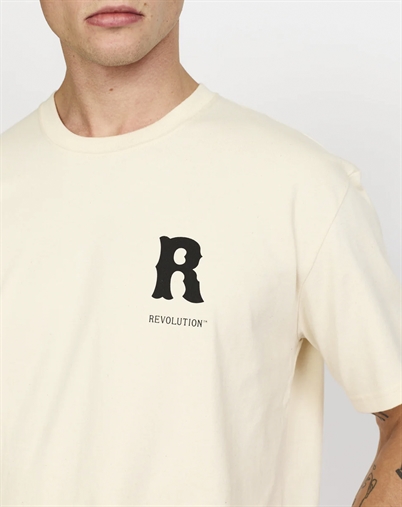 Revolution - Printed T-Shirt - Offwhite